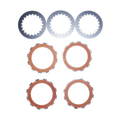 Disque d'embrayage Newfren kit complet racing Aprilia 50 RS 2006-2010, RS4 2011-2015, RX 2006-2016, Derbi 50 Senda DRD, Gilera 50 SMT (F1475SR)