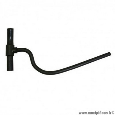Durite refroidissement radiateur-pompe Piaggio modèle en «&nbsp;T&nbsp;» avec durit moulée 50 Gilera SMT, RCR 2011+, Aprilia 50 SX, RX 2011+ - 2B004389