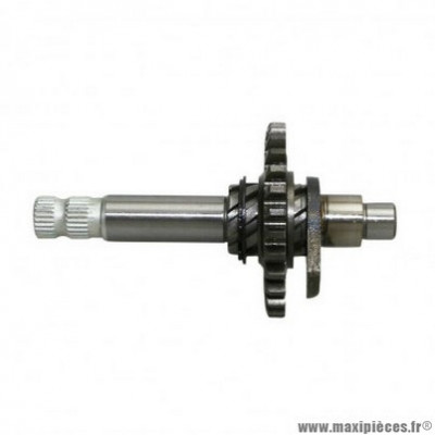 Axe kick Piaggio livré avec pignon Derbi 50 Senda 2000+, Gilera 50 SMT, RCR 2006+, Aprilia 50 SX, RX 2006+ -1A014510-