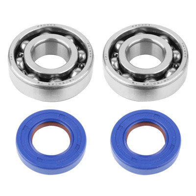 Roulement d'embiellage + joint Polini adaptable Derbi 50 Senda, GPR - Gilera 50 SMT, RCR (moteur Euro 2, Euro 3)