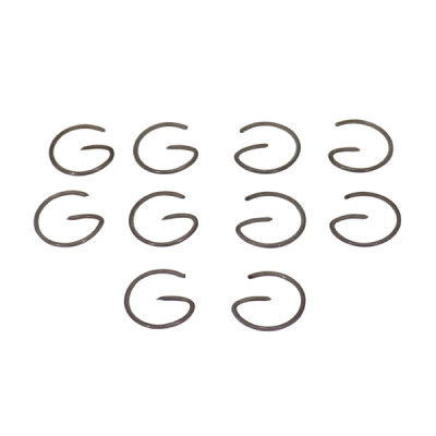 Clips de piston adaptable diamètre 13 forme en G pour MBK 51, 88 (vendu par 10)