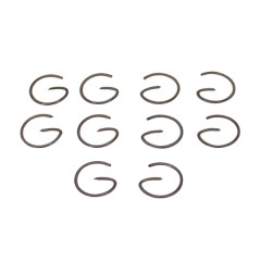 Clips de piston adaptable diamètre 13 forme en G pour MBK 51, 88 (vendu par 10)