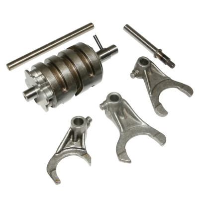 Barillet sélecteur BVM adaptable vendu avec fourchettes et axes pour mécaboite Generic 50 Trigger-CPI 50 SM