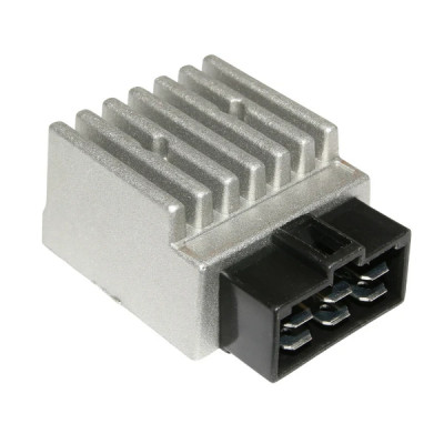 Régulateur de tension adaptable 50 A connecteur noir - 6 fiches pour APRILIA 50 RS 2011+ - MINARELLI 50 AM6