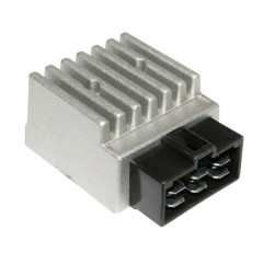 Régulateur de tension adaptable 50 A connecteur noir - 6 fiches pour APRILIA 50 RS 2011+ - MINARELLI 50 AM6