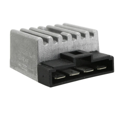 Régulateur de tension adaptable 50 A (12V - Connecteur noir 4 fiches) pour Rieju 50 RMX 2009, SMX 2009+