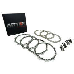 Disque d'embrayage Artek renforcé kevlar kit complet pour Minarelli 50 AM6 - MBK 50 X-Power, X-Limit - Yamaha 50 TZR, DTR - Peugeot 50 XPS, XR6 - Rieju 50 RS1 - Beta 50 RR