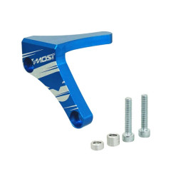 Butée biellette embrayage adaptable alu bleu Minarelli 50 AM6, MBK 50 X-Power, Yamaha 50 TZR, Peugeot 50 XPS, Rieju 50 RS1, Aprilia 50 RS Lighty