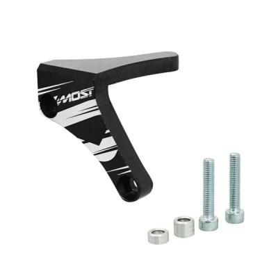 Butée biellette embrayage adaptable alu noir pour Minarelli 50 AM6, MBK 50 X-Power, Yamaha 50 TZR, Peugeot 50 XPS, Rieju 50 RS1, Aprilia 50 RS Lighty