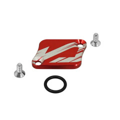 Obturateur pompe à huile adaptable rouge pour Derbi 50 - Minarelli 50 AM6