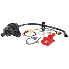 Pompe à eau Voca Racing CNC électrique rouge pour Minarelli 50 AM6