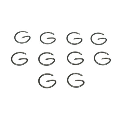 Clips de piston adaptable diamètre 10 forme en g pour MBK-Yamaha (vendu par 10)