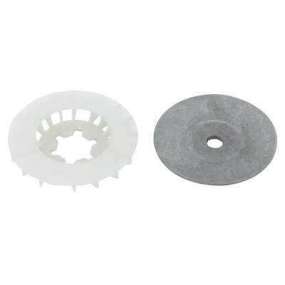 Joue fixe Polini réf. 244.012 pour scooter MBK 50 Booster, Nitro - Yamaha 50 BWS, Aerox - Aprilia 50 SR - Malaguti 50 F12