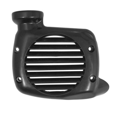 Cache radiateur adaptable noir pour MBK 50 Ovetto 4T 2001 à 2007 - Yamaha 50 Neos 4T 2001 à 2007