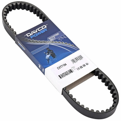 Courroie Dayco 732 x 18,5 Piaggio 50 Zip 2T et 4T 2000+, Vespa LX 2T et 4T 2005+, Vespa ET2, Vespa ET4 - Italjet 50 Torpedo