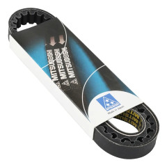 Courroie Mitsuboshi 763 x 18,5 x 8,3 pour scooter Piaggio 50 Fly 4T à partir de 2005, Derbi 50 Atlantis 4T à partir de 2004