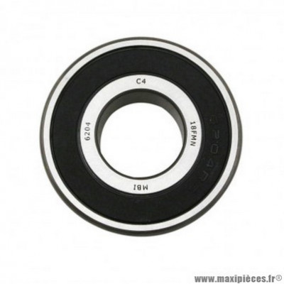 Roulement Piaggio (20x47x14) axe de poulie receptrice -434735- pour scooter 50cc