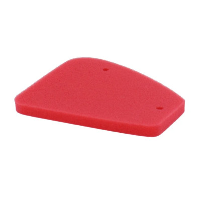 Mousse filtre à air Artein rouge pour scooter Peugeot 50 TKR, Trekker, Speedfight, Vivacity, Elyseo, Elystar, Looxor, Buxy