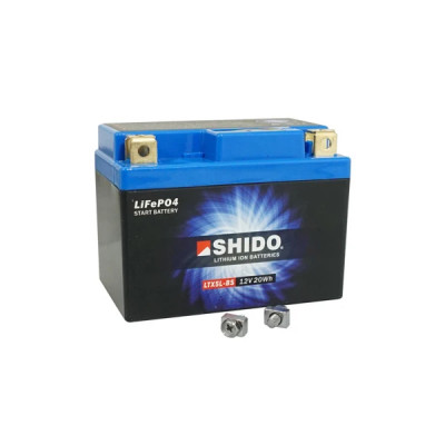 Batterie lithium ion adaptable 12V 1,6Ah LTX5L-BS Remplace YB5L-B-YTX5L-B