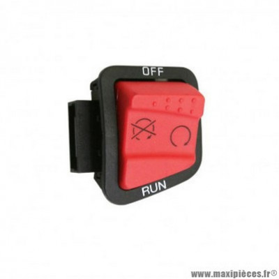 Commutateur arrêt moteur Piaggio origine coupe circuit 641824 maxi-scooter