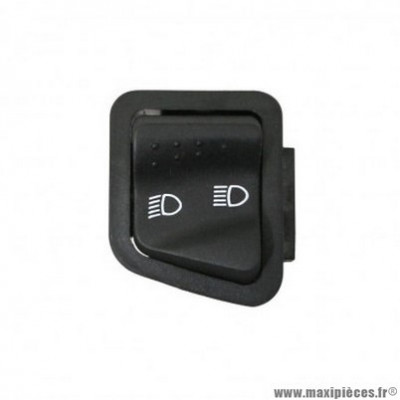 Commutateur code-phare Piaggio 642968 pour scooter 50 Fly, Liberty, NRG, Typhoon, Zip, Gilera 50 Stalker, Runner