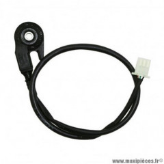 Contacteur de béquille Piaggio -00N05700601- pour maxi-scooters Aprilia Atlantic 125-250-300-400-500, Scarabeo 500, 1000 RSV-2, Futura, Caponord, Tuono V2, Falco, 50-125 et Moto Guzzi 750 Breva, Nevada.