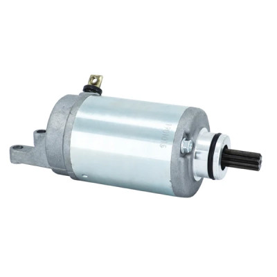 Démarreur adaptable 12V - 9 dents pour maxi-scooter Suzuki 125-150 UC Epicuro, 125-150-200 UH Burgman 2002-2013, 125-150 UX Sixteen 2008-2013, 250-400 AN Burgman 1998-2013