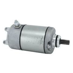 Démarreur adaptable 12V - 9 dents pour moto, 400 GSF Bandit (1991-1993), 600 GSX F (1988-1997), 750 GSX R (1985-1987), 600 GSF Bandit (1995-1999), 750 GSX (1998-2001), 1100 GSX R (1986-1988)