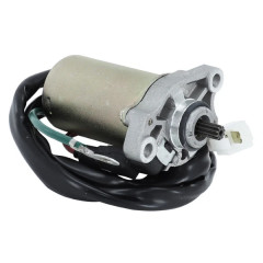 Démarreur adaptable 12V-0,25Kw - 10 dents pour scooter Peugeot 50 Looxor TDSI, Jet Force, Elystar Injection