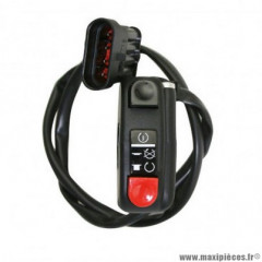 Deviateur-contacteur feux droit Piaggio B045021 pour moto Aprilia 1000 RSV, Tuono, 900 Shiver, Dorsoduro, Moto Guzzi Griso, Bellagio, Breva, Sport