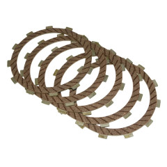 Disque d'embrayage Newfren OE standard (F1744A) pour moto Kawasaki 250 EL 1990 à 2003, 250 ZZR 1990 à 2003