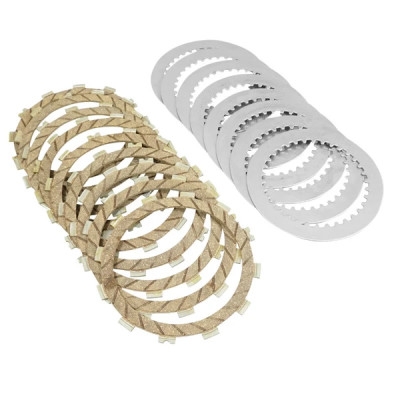 Disque d'embrayage Newfren OE standard kit pour Kawasaki 600 ZX-6 RR Ninja après 2003, 636 ZX-6 R Ninja 2002 à 2004, Z750 2007 à 2011, Z800 2013 à 2016 (F2730AC)