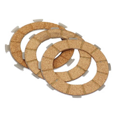 Disque d'embrayage Top Performances Type origine - Kit 3 disques pour scooter Piaggio 125-150 Vespa P 200 E