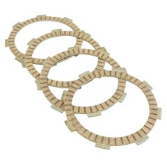 Disque d'embrayage Newfren garnis OE standard kit - Yamaha 125 XT R 2007-2011, 125 YBR Custom 2006-2012, Honda 90 TRX 1993-2011 (F1644A)