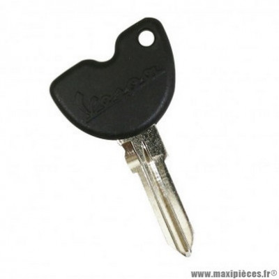 Ebauche de clé Piaggio avec transpondeur pour maxi-scooter 125-250-300 GTS, 125 Vespa LX, Primavera, Sprint -1B004718-