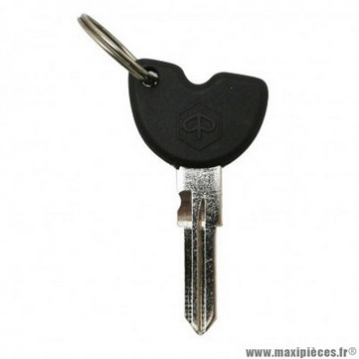 Ebauche de clé Piaggio 664044 pour scooter 50-125 Fly, Typhoon, 50 Zip, Liberty