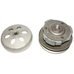 Embrayage complet adaptable pour maxi-scooters - Honda 125 SH, 125 SHi, 125 NES @ - Kymco 125 Agility, 125 Like, 125 People - Malaguti 125 Blog, 125 Ciak - SYM 125 Joy Ride