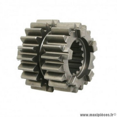 Engrenage-pignon Piaggio 4E-5E sur arbre primaire (20-22) pour moto Aprilia 1000 RSV-4 2010 à 2011, Tuono V4 2011 à 2013, 1100 Tuono après 2015 -857229-