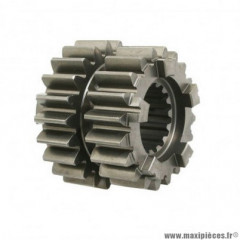 Engrenage-pignon Piaggio 4E-5E sur arbre primaire (20-22) pour moto Aprilia 1000 RSV-4 2010 à 2011, Tuono V4 2011 à 2013, 1100 Tuono après 2015 -857229-