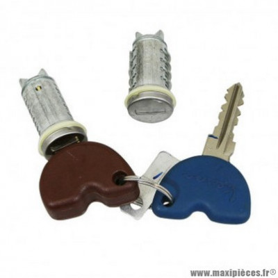 Jeu de clés avec barillet Piaggio 125 Liberty 2014, Vespa Primavera 2013+, Vespa Sprint 2014+, Vespa-S 2012+ 3V -1B005661-