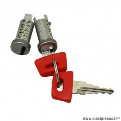 Jeu de clés Piaggio avec 2 barillets (13 mm) pour scooter Gilera 50 Stalker 1998-2011 -573785-