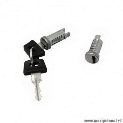 Jeu de clés Piaggio avec 2 barillets (13 mm) pour scooter 50 Typhoon 2006-2010, NRG 2000-2004, NTT -2577032-