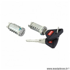 Jeu de clés Piaggio 2 barillets 15 mm pour scooter 50 Typhoon 2018+ - Aprilia 50 SR Motard 2018+ - 1B003598