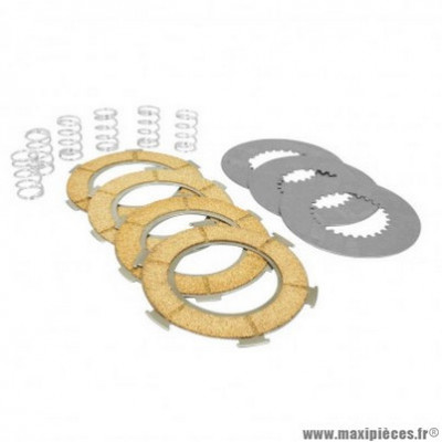 Kit embrayage Top Performances 7 pièces type origine pour maxi-scooter Piaggio 125 Vespa PX