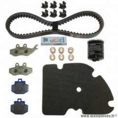 Kit entretien Piaggio avec guides variateur pour maxi-scooter 125 Vespa GT 2004-2006, 125 GTS 2007-2015 - 1R000385