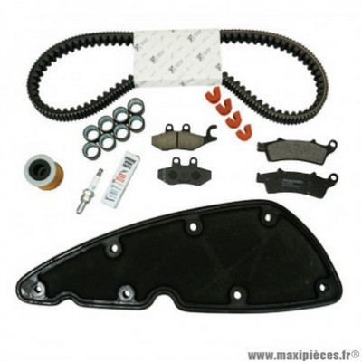 Kit entretien Piaggio avec guides variateur pour maxi-scooter 350 Beverly Sport Touring après le 10-10-2011 - 1R000412