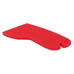 Mousse filtre à air Artein rouge pour maxi-scooter Peugeot 100 Speedfight 1997-2001, Trekker 1998-2001, Vivacity 1998-2001, Elyseo 1999-2001