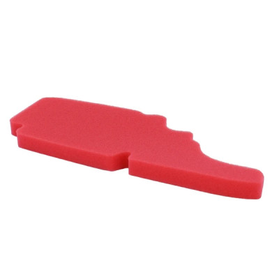 Mousse filtre à air Artein pour scooter 50 Fly 4T après 2005, 50 Vespa LX 4T après 2005, 125 Fly après 2005, 125 Liberty 4T après 2009, 125 Vespa LX après 2005