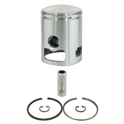 Piston adaptable diamètre 52,5mm segments 2,5mm pour maxi-scooter Piaggio 125 Vespa PX après 1998