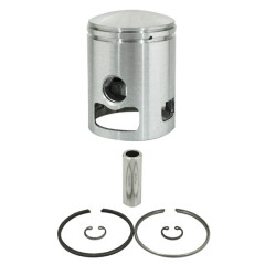 Piston adaptable diamètre 52,5mm segments 2,5mm pour maxi-scooter Piaggio 125 Vespa PX après 1998